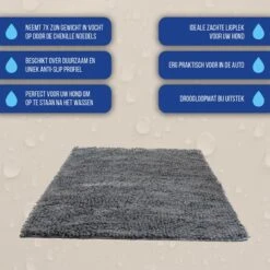 Royal Dry Deurmat Voor Huisdieren – Hondenmat Voor In De Auto – Ideale Zachte Ligplaats Voor Honden – 66x91 Cm (maat M) – Microfiber Chenille – Geschikt Voor Honden En Overige Huisdieren -Huisdierbenodigdheden Korting 1200x1200 2167