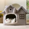 CAT Kattenmand Kattenhuis Maat M - Lekker Slapen Bed Hond Katten Huis Verwijderbare Kussen Ingesloten Pet Bed Voor Kat Kittens Puppy Pet Kat Accessoires -Huisdierbenodigdheden Korting 1200x1200 2186