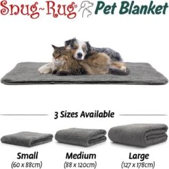 Snug-Rug Huisdier Deken Voor Honden En Katten – Small Slate Grey Kattendeken Hondendeken – Vetbed Hond Bench Bank Fleece Kat Dierendeken Kattendekentjes Kattendekentje Dierenmat Hondenmat Plaid Kattendekens Kattenplaid -Huisdierbenodigdheden Korting 1200x1200 2201