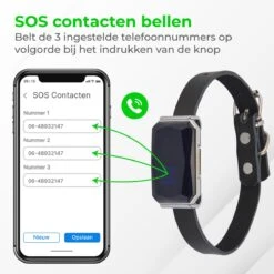 Nuvance - GPS Tracker Voor Hond En Kat - Huisdier - IP67 Waterdicht - Zwart -Huisdierbenodigdheden Korting 1200x1200 2230