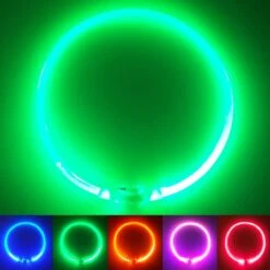 Led Halsband - Honden - Groene Halsband - 50 Cm - Lichtgevende Halsband Hond - Drie Standen - Spatwaterdicht - USB Oplaadbaar - Verstelbaar - Groen -Huisdierbenodigdheden Korting 1200x1200 2258
