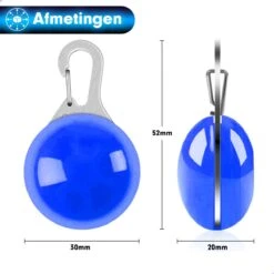 Professor Q - Verlichting Hond - Led Lampje Honden - Lampje Hondenhalsband - Honden Lampje Halsband - Hondenlampje - Blauw -Huisdierbenodigdheden Korting 1200x1200 2288