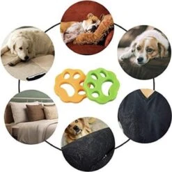 ALG-Shop - Haarverwijderaar Voor Huisdieren - 2 Stuks - Wasmachine Reiniger - Hondenhaar Verwijderaar Voor Wasmachine En Droger - Pluispootjes -Huisdierbenodigdheden Korting 1200x1200 231