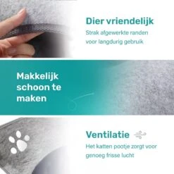 Kattenhangmat - Voor Aan Het Raam - Kom Vorm - Kattenmand - Raam - Hangmat Kat - Dieren - Kattenbed - Kattenmand - Slaapplek - Ligplaats - Grijs 11 Kattenhangmat - Voor Aan Het Raam - Kom Vorm - Kattenmand - Raam - Hangmat Kat - Dieren - Kattenbed - Kattenmand - Slaapplek - Ligplaats - Grijs -Huisdierbenodigdheden Korting 1200x1200 2332