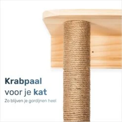 Katten Klimmuur - Complete Set - Krabpaal - Huisje - Ladders - Plateaus - Katten Klim Wand - Krabpaal Muur - Klimmuur Kat - Krabpaal Voor Grote Katten - Klimwand -Huisdierbenodigdheden Korting 1200x1200 2336