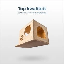 Katten Klimmuur - Complete Set - Krabpaal - Huisje - Ladders - Plateaus - Katten Klim Wand - Krabpaal Muur - Klimmuur Kat - Krabpaal Voor Grote Katten - Klimwand -Huisdierbenodigdheden Korting 1200x1200 2339
