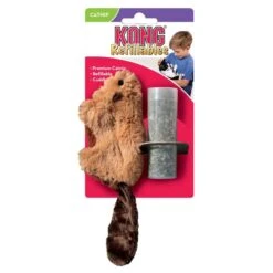 Kong Kat Catnip Bever - Speelmuis - Bruin - 3,8 X 4,5 X 4,2 -Huisdierbenodigdheden Korting 1200x1200 2348