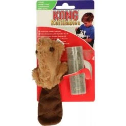 Kong Kat Catnip Bever - Speelmuis - Bruin - 3,8 X 4,5 X 4,2 -Huisdierbenodigdheden Korting 1200x1200 2349