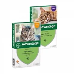 Bayer Advantage 40 Tegen Vlooien - <4kg - 4 X 0,4 Ml - Adult -Huisdierbenodigdheden Korting 1200x1200 2411