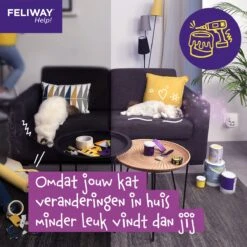 Feliway Help! - Verdamper + Cartridge - 7 Dagen - Kat - Tijdelijke Spannende Situaties Voor Je Kat -Huisdierbenodigdheden Korting 1200x1200 2413