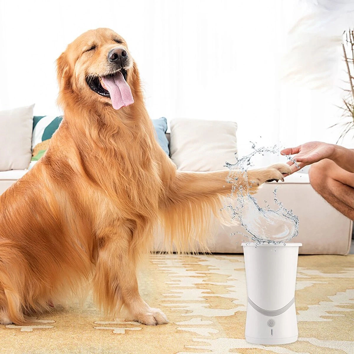Hondenpoten Reiniger - Wasser - Hond – Pet Paw Washer – Hondenborstel – Honden Borstel - Verzorging 3 Hondenpoten Reiniger - Wasser - Hond – Pet Paw Washer – Hondenborstel – Honden Borstel - Verzorging