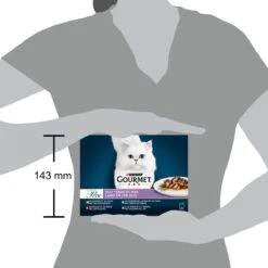 Gourmet Perle - Kattenvoer Natvoer - Land & Zee Duo Met Kip En Rund - 48 X 85 Gram -Huisdierbenodigdheden Korting 1200x1200 2425