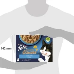 Felix Sensations Sauces Vis Selectie In Saus - Katten Natvoer - 48 X 85g -Huisdierbenodigdheden Korting 1200x1200 2449