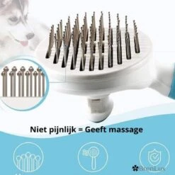 Merkloos Dierenborstel - Haarborstel Huisdieren - Borstel Voor Vacht Huisdier - Borstel Kat - Borstel Hond - Makkelijk Haar Verwijderen Met één Klik - Inclusief Speeltje - Kam Huisdier - Vachtverzorging - Massage 25 Merkloos Dierenborstel - Haarborstel Huisdieren - Borstel Voor Vacht Huisdier - Borstel Kat - Borstel Hond - Makkelijk Haar Verwijderen Met één Klik - Inclusief Speeltje - Kam Huisdier - Vachtverzorging - Massage -Huisdierbenodigdheden Korting 1200x1200 250