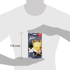 Felix Party Mix - Kattensnacks Original - 8 X 60g -Huisdierbenodigdheden Korting 1200x1200 2516