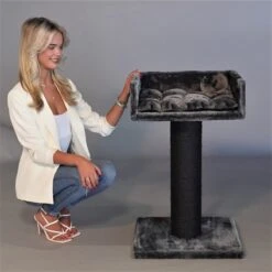 Krabpaal Ragdoll Lounge Blackline Donkergrijs Van RHRQuality