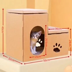 Kattenhuis Krab-speel Huis Voor Poezen En Katten -Huisdierbenodigdheden Korting 1200x1200 2539