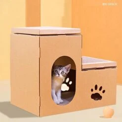 Kattenhuis Krab-speel Huis Voor Poezen En Katten -Huisdierbenodigdheden Korting 1200x1200 2541