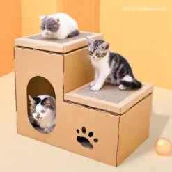 Kattenhuis Krab-speel Huis Voor Poezen En Katten -Huisdierbenodigdheden Korting 1200x1200 2543