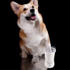 Merkloos Elektrische Hondenpootreiniger Draagbare Pet Voetenreinigingsborstel Zuigerkom Hondenvoetenreiniger Wasmachine Zachte Siliconenborstels Voor Modderige Poten Oplaadbare USB -Huisdierbenodigdheden Korting 1200x1200 255