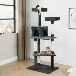 Grote Luxe Krabpaal Voor Katten - Kattenboom - 70x50x150 Cm -Huisdierbenodigdheden Korting 1200x1200 2578