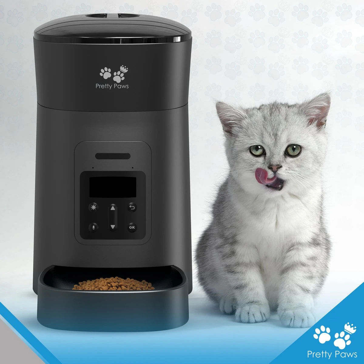 Pretty Paws PP002 Professionele Automatische Voerbak - Instelbaar Voedingsschema - Voerautomaat - Voerbak Kat Automatisch 8 Pretty Paws PP002 Professionele Automatische Voerbak - Instelbaar Voedingsschema - Voerautomaat - Voerbak Kat Automatisch - Image 6