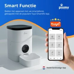 PIXMY - Automatische Voerbak Kat - 4L - Wi-Fi - Met App En Full HD Camera - Voerbak Kat -Huisdierbenodigdheden Korting 1200x1200 2663