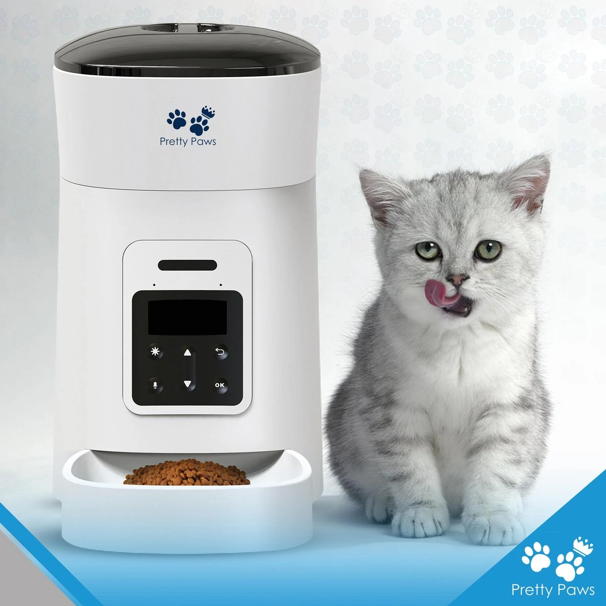 Pretty Paws PP002 Professionele Automatische Voerbak Kat- Stemrecorder - Voerautomaat - Katten Voerbak - Minimalistisch 7 Pretty Paws PP002 Professionele Automatische Voerbak Kat- Stemrecorder - Voerautomaat - Katten Voerbak - Minimalistisch - Image 5