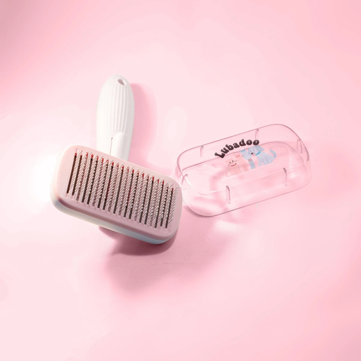 Lubadoo® - Kattenborstel - Hondenborstel - Kattenkam - Kattenhaar - Hondenhaar - Huisdierhaar Verwijderaar - Haarverwijderaar Voor Huisdieren - Langharig - Kortharig - Roze 10 Lubadoo® - Kattenborstel - Hondenborstel - Kattenkam - Kattenhaar - Hondenhaar - Huisdierhaar Verwijderaar - Haarverwijderaar Voor Huisdieren - Langharig - Kortharig - Roze - Image 8