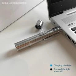 Merkloos Laserpen - Daily Accessoires - USB Oplaadbaar - Kattenspeeltjes - Laserlampje - 7 Verschillende Standen - RVS Zilver - Zaklamp - UV Lamp – Kattenspeelgoed -Huisdierbenodigdheden Korting 1200x1200 2826