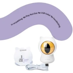 Pettadore - Laser Kattenspeeltjes - Smart Met Autoplay En Handmatig Via App -Huisdierbenodigdheden Korting 1200x1200 2845