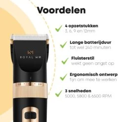 Hondentondeuse Professioneel - 2 In 1 - Honden & Katten - Hondentrimmer - Dikke & Dunne Vacht -Huisdierbenodigdheden Korting 1200x1200 285