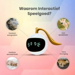 Otiume Slimme Katten Speeltje - Interactieve Zelf Rollende Bal Voor Katten - Kattenspeeltjes -Speelgoed Voor Dieren - USB Oplaadbaar 15 Otiume Slimme Katten Speeltje - Interactieve Zelf Rollende Bal Voor Katten - Kattenspeeltjes -Speelgoed Voor Dieren - USB Oplaadbaar -Huisdierbenodigdheden Korting 1200x1200 2874