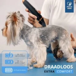 YE™ Professionele Dieren/honden Tondeuse Set Extra Krachtig - Honden Trimmer - Lang Of Kortharige Huisdieren Katten & Honden - Draadloos - Weinig Geluid -Huisdierbenodigdheden Korting 1200x1200 290