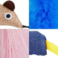 PRETTY KITTY Cat Toy Set Vegan: Grote 15-delige Kattenspeelset Met Kattenhengel, Nepveren En Kattenkruid Speelgoed Kat -Huisdierbenodigdheden Korting 1200x1200 2904