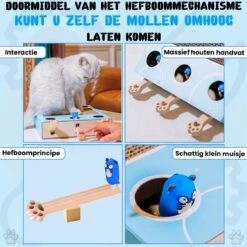 Sla De Mol Kattenspeeltje - Katten Speelgoed - Kattenspeelgoed - Kattenspeeltjes - Kattenspeeltjes Intelligentie - Kattenspeelgoed Intelligentie 12 Sla De Mol Kattenspeeltje - Katten Speelgoed - Kattenspeelgoed - Kattenspeeltjes - Kattenspeeltjes Intelligentie - Kattenspeelgoed Intelligentie -Huisdierbenodigdheden Korting 1200x1200 2921