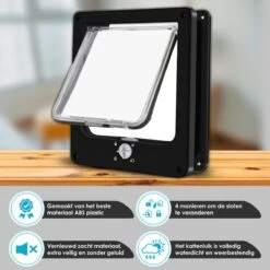 Gluxury Kattenluik Zwart Met Tunnel - 4 Vergrendelingsstanden - Weerbestendig - Binnen En Buiten - Maat L - Nederlandse Handleiding 14 Gluxury Kattenluik Zwart Met Tunnel - 4 Vergrendelingsstanden - Weerbestendig - Binnen En Buiten - Maat L - Nederlandse Handleiding -Huisdierbenodigdheden Korting 1200x1200 2942