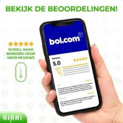 Rirri Kattenluik Met Tunnel - 4 Vergrendelingsstanden - Weerbestendig - Binnen En Buiten - Grote Kat - Maat L - Wit - 25,5 X 23.5 Cm -Huisdierbenodigdheden Korting 1200x1200 2998