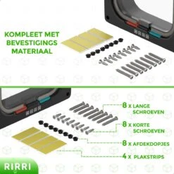 Rirri Kattenluik Met Tunnel - 4 Vergrendelingsstanden - Weersbestendig - Binnen En Buiten - Maat M - Zwart - 19 X 20 Cm 14 Rirri Kattenluik Met Tunnel - 4 Vergrendelingsstanden - Weersbestendig - Binnen En Buiten - Maat M - Zwart - 19 X 20 Cm -Huisdierbenodigdheden Korting 1200x1200 3003