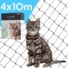 Kattennet Voor Balkon 4 X 10 M - Kattennet - Katten Gaas - Zwart 2 Kattennet Voor Balkon 4 X 10 M - Kattennet - Katten Gaas - Zwart -Huisdierbenodigdheden Korting 1200x1200 3042