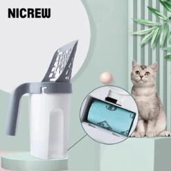YELÉ LIVING – Kattenbakschep – Haarverwijderaar - Cat Litter Scoop – Kattenbakschep Met Container – Katten – Kattenbak – Grijs/wit – Kattenbak Schep – Grind – Kattengrind – Kattenbak Grind – Poep Zakjes – Afvalcontainer - All-in-1 Kattenbakschep 13 YELÉ LIVING – Kattenbakschep – Haarverwijderaar - Cat Litter Scoop – Kattenbakschep Met Container – Katten – Kattenbak – Grijs/wit – Kattenbak Schep – Grind – Kattengrind – Kattenbak Grind – Poep Zakjes – Afvalcontainer - All-in-1 Kattenbakschep -Huisdierbenodigdheden Korting 1200x1200 3073