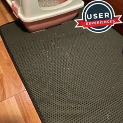 Blue Eyes Kattenbakmat, 30 Cm X 40 Cm, (!!! MAAT !!!) Kattenbakmat, Kattenbakonderlegger, Honingraatdesign, Kattenbak, Waterdicht, Dubbellaags Ontwerp, Honingraatmat (grijs) -Huisdierbenodigdheden Korting 1200x1200 3100