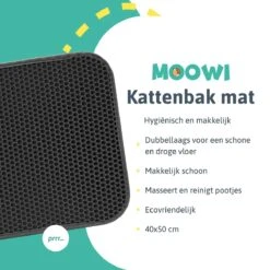Kattenbakmat - 40 X 50 Cm - Grijs - Uitloopmat Kat - Kattenbakvulling - Opvang Ruimte - Grit Opvanger - Waterdicht - Eco-friendly -Huisdierbenodigdheden Korting 1200x1200 3114