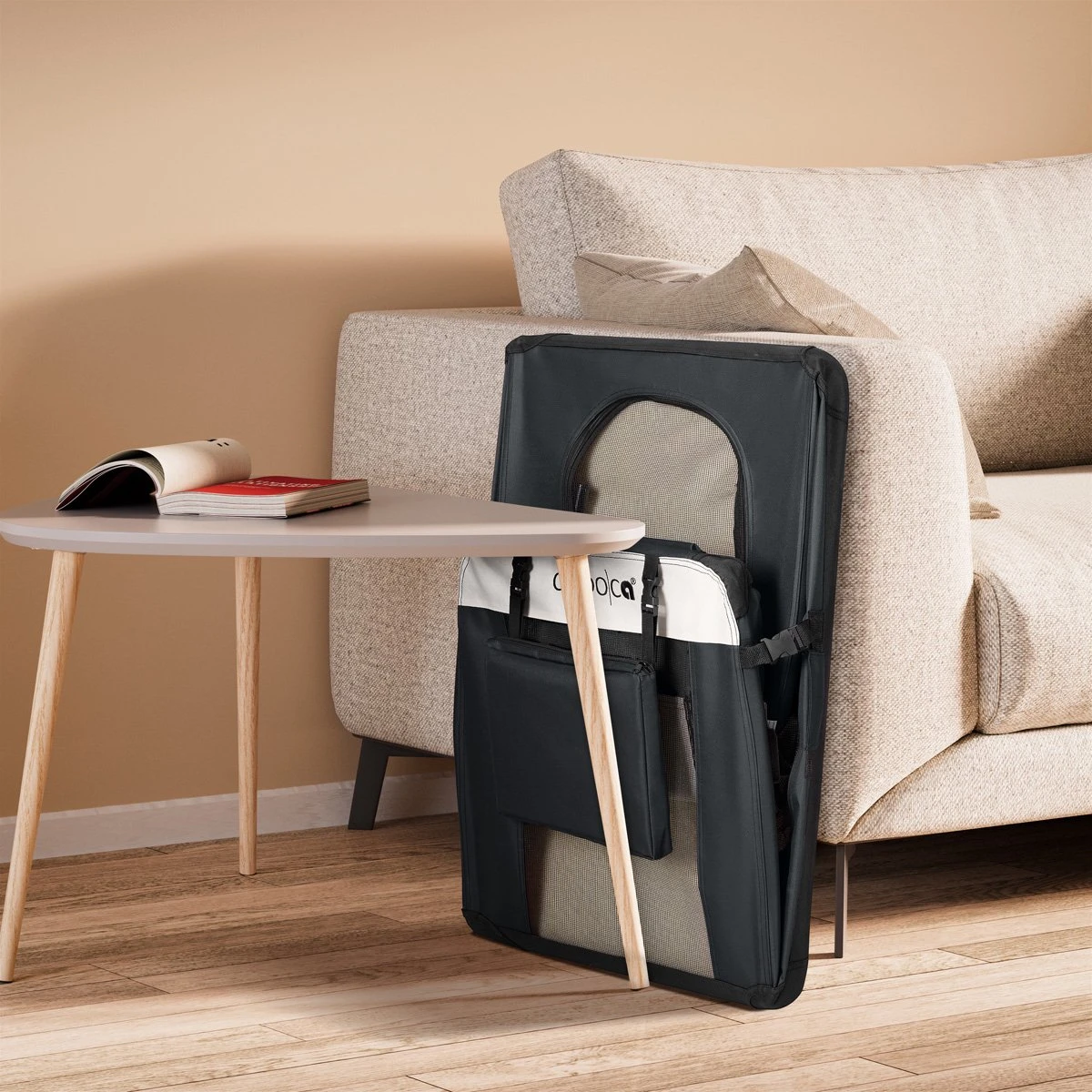 Cadoca Honden & Katten Reismand XL - 81x56x58cm - Antraciet 7 Cadoca Honden & Katten Reismand XL - 81x56x58cm - Antraciet - Image 5