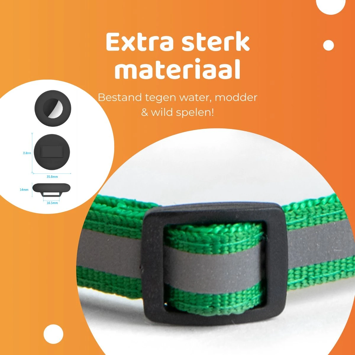 ACE Pets Reflecterende Kattenhalsband Met Veiligheidssluiting – Halsband Kat & Kitten - Met Adreskoker - Kittenhalsband & Kattenbandje Met Belletje - Geschikt Voor Apple Airtag - Zwart 6 ACE Pets Reflecterende Kattenhalsband Met Veiligheidssluiting – Halsband Kat & Kitten - Met Adreskoker - Kittenhalsband & Kattenbandje Met Belletje - Geschikt Voor Apple Airtag - Zwart - Image 4