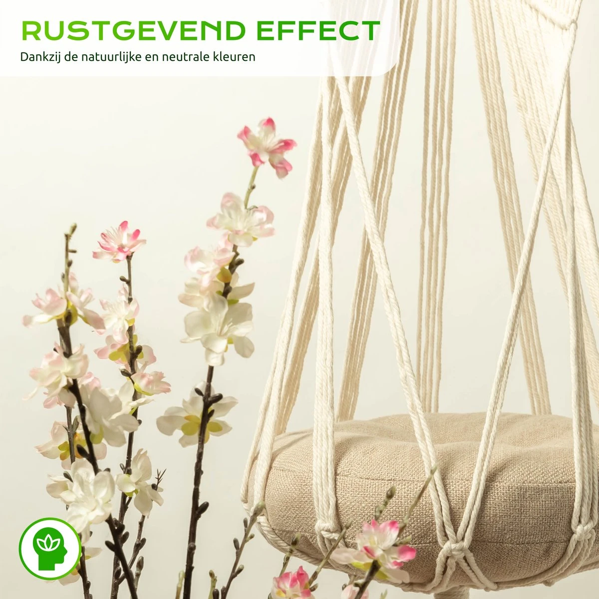 Qoods Kattenhangmat Macramé - Hangende Kattenmand Raam Of Radiator - Kattenbed - Poezenmand 6 Qoods Kattenhangmat Macramé - Hangende Kattenmand Raam Of Radiator - Kattenbed - Poezenmand - Image 4