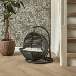 Veehaus - Odellia - Hangmat Voor Katten - Kattenmand - Kat Schommelnest - Katten Stoel - Kat Kasteel - Donker Grijs -Huisdierbenodigdheden Korting 1200x1200 3257