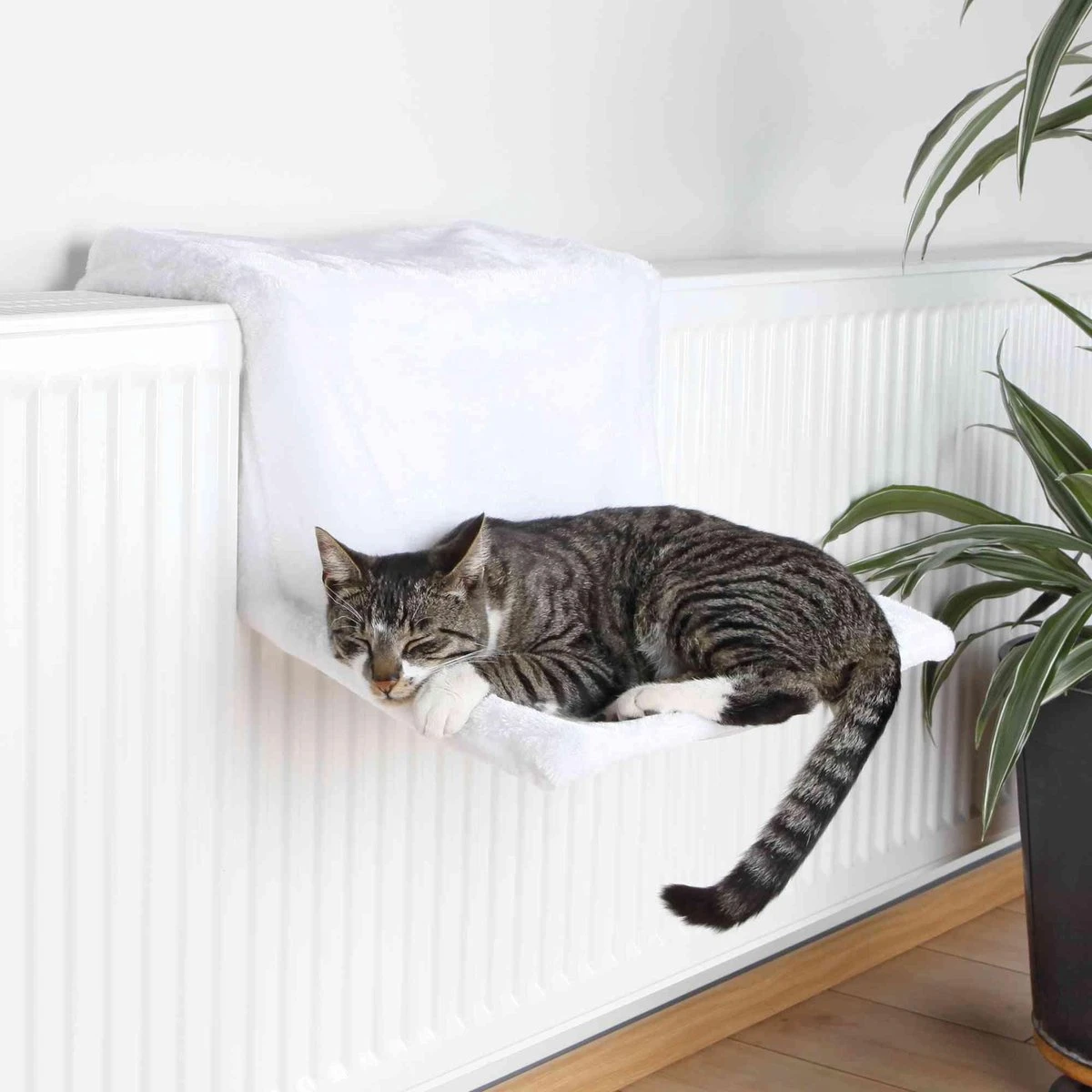Trixie Katten Hangmat Voor De Radiator Wolwit 6 Trixie Katten Hangmat Voor De Radiator Wolwit - Image 4