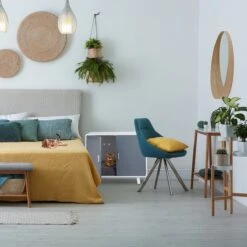 Relaxdays Kattenbak Ombouw Design - Kattenhuis Op Pootjes - Kattenmeubel Wit - Kattenkast -Huisdierbenodigdheden Korting 1200x1200 3277