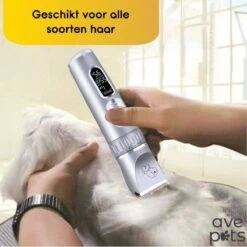 AVE Pets® Volledige Hondentondeuse Set Met Display - Draadloos Tondeuse - Scheerapparaat Voor Je Hond Of Kat - Huisdier Trimmer - Dierentondeuse - Dieren Verzorging -Huisdierbenodigdheden Korting 1200x1200 329